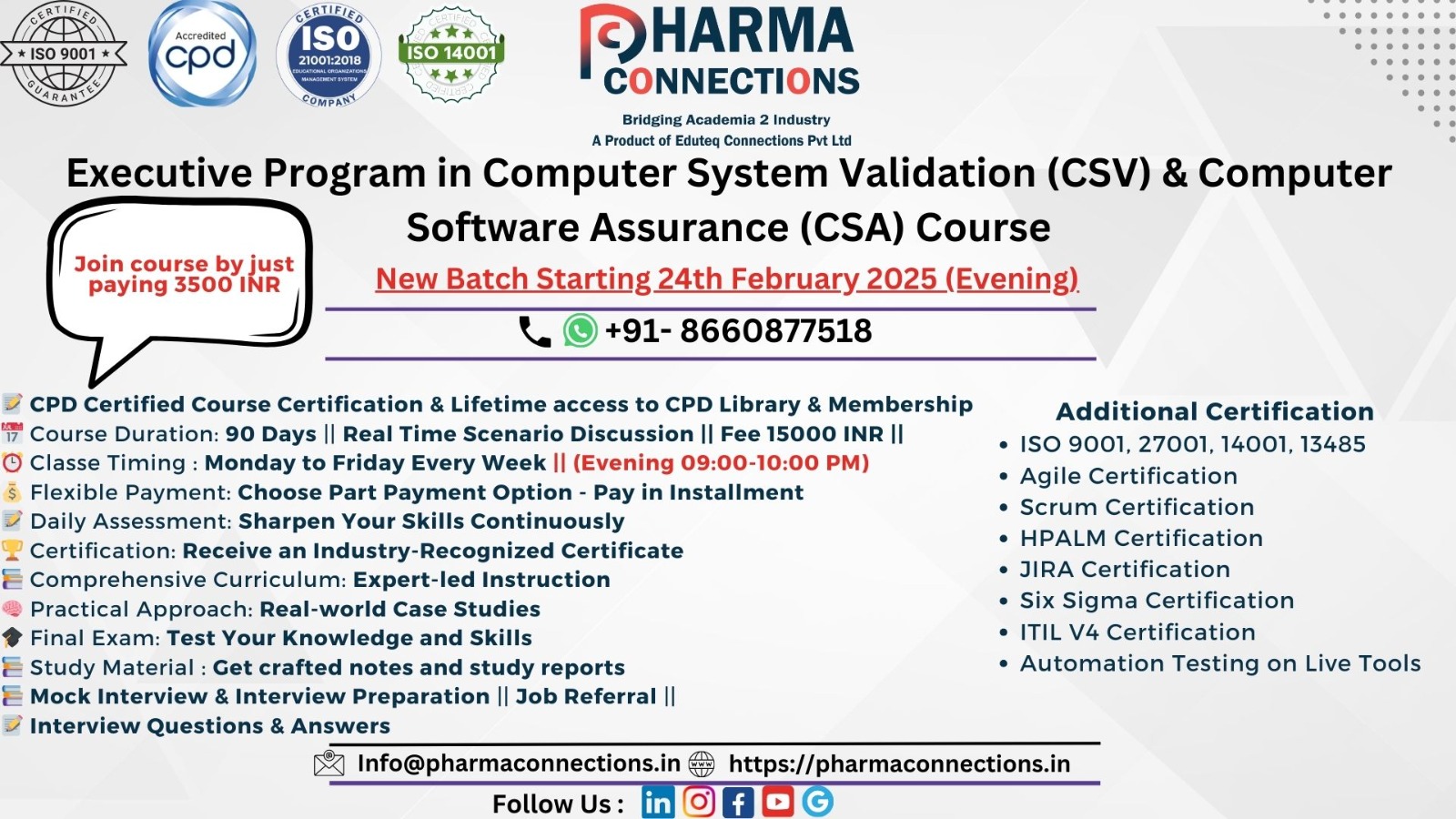 Strategies to successfully implement Computer System Validation